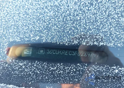 2015 Chevrolet Silverado 1500 1Lt из США, поврежденный, VIN 3GCUKREC3FG289799